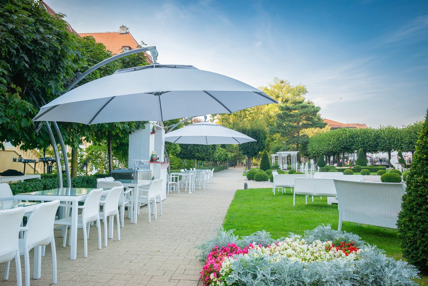 Bespoke Hotel Parasols